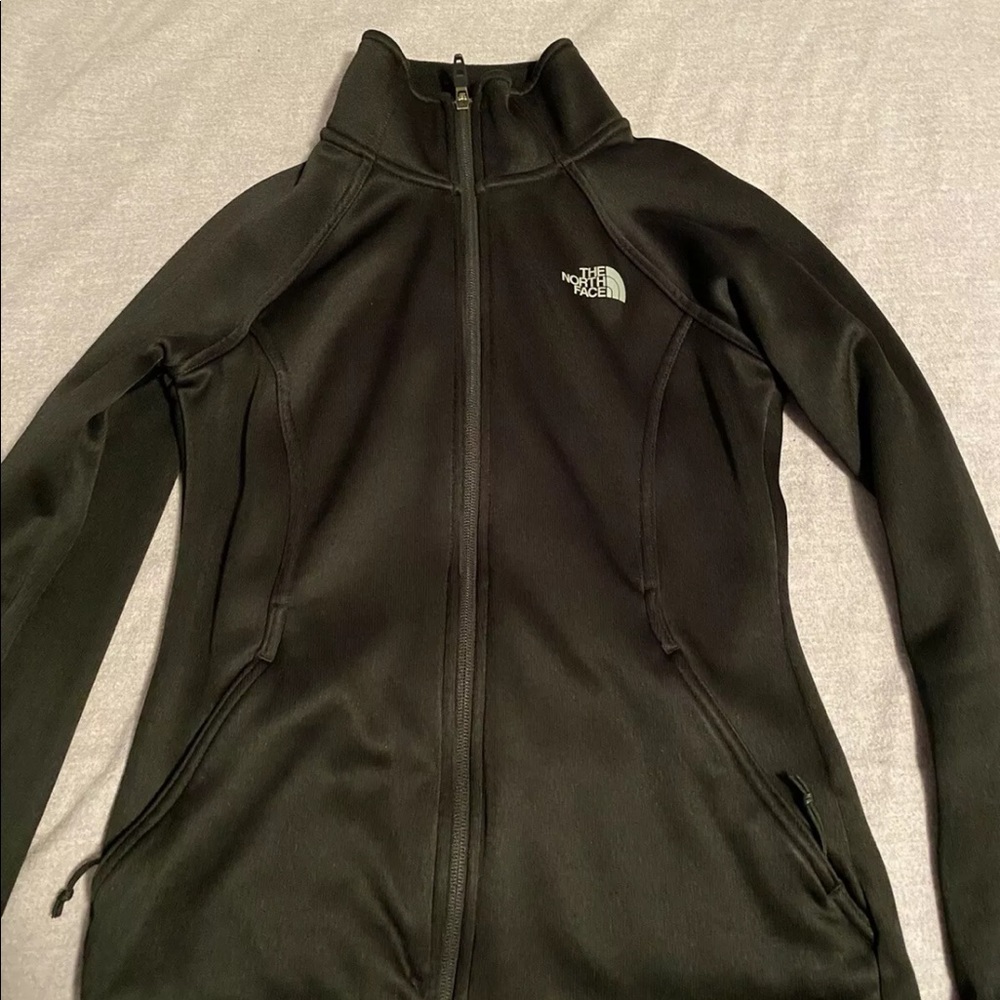 Women north face full zip jacket